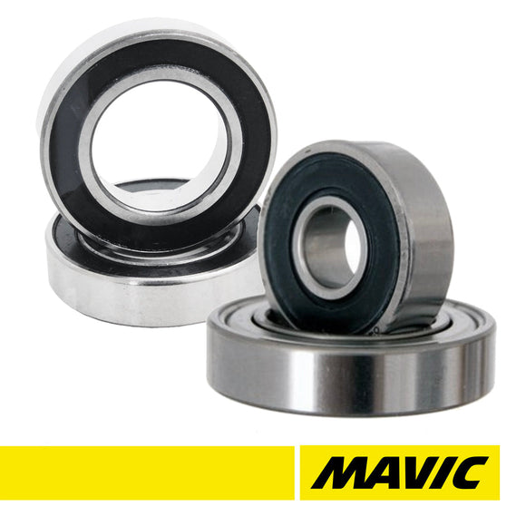 Mavic AKSIUM ELITE UST DISC Bearing Set •Front & Rear (4 bearing set) •2016 onwards