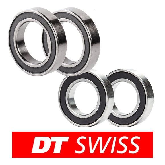DT Swiss 350 Straightpull Hub Bearing Set •Front & Rear (4 bearing set) •2016 onwards