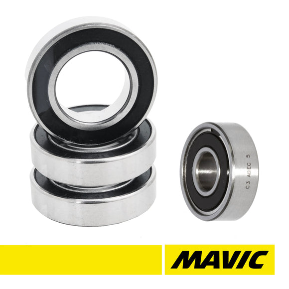 Mavic R-SYS PREMIUM, R-SYS, R-SYS SLR, R-SYS 010 Wheel Bearing Set •Front & Rear (4 bearing set) •2010 onwards