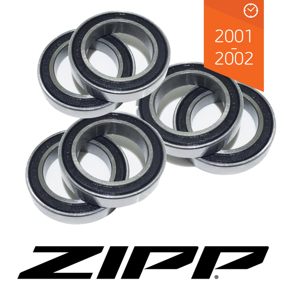 Zipp Wheel Bearing Set •909 Disc •Front & Rear (6 bearing set) •2001 - 2002