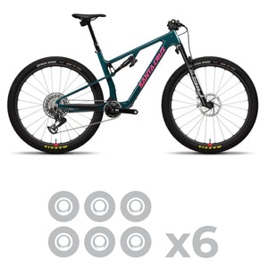 SANTA CRUZ BLUR 4 2022 Frame Bearings •Full Frame Bearing Kit •8x MAX Bearings