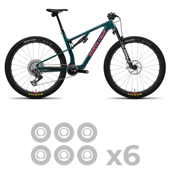 SANTA CRUZ BLUR 4 2022 Frame Bearings •Full Frame Bearing Kit •8x MAX Bearings
