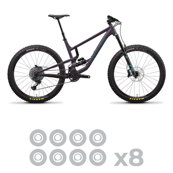 SANTA CRUZ NOMAD 4 ALLOY 2017-2020 Frame Bearings •Full Frame Bearing Kit •8x MAX Bearings