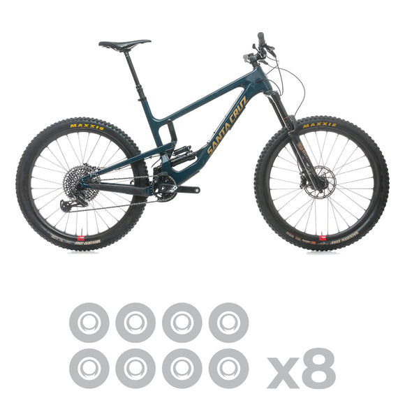 SANTA CRUZ NOMAD 4 CARBON CC 2017-2020 Frame Bearings •Full Frame Bearing Kit •8x MAX Bearings