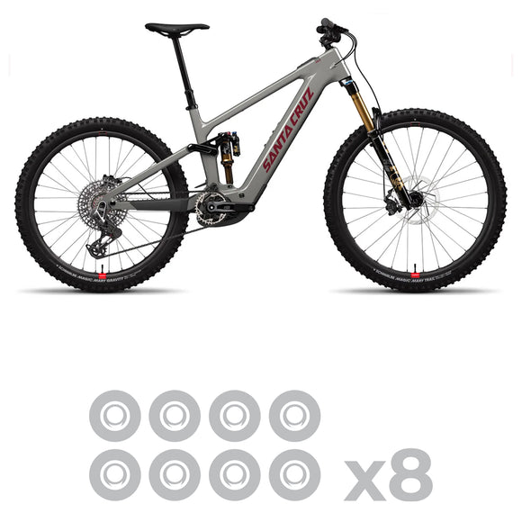 SANTA CRUZ VALA 2023 Frame Bearings •Full Frame Bearing Kit •8x MAX Bearings