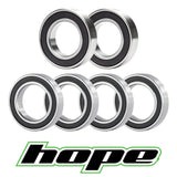 Hope PRO 4 Wheelset Bearings •MTB Front/Rear/Freehub Hub (6 bearing set)